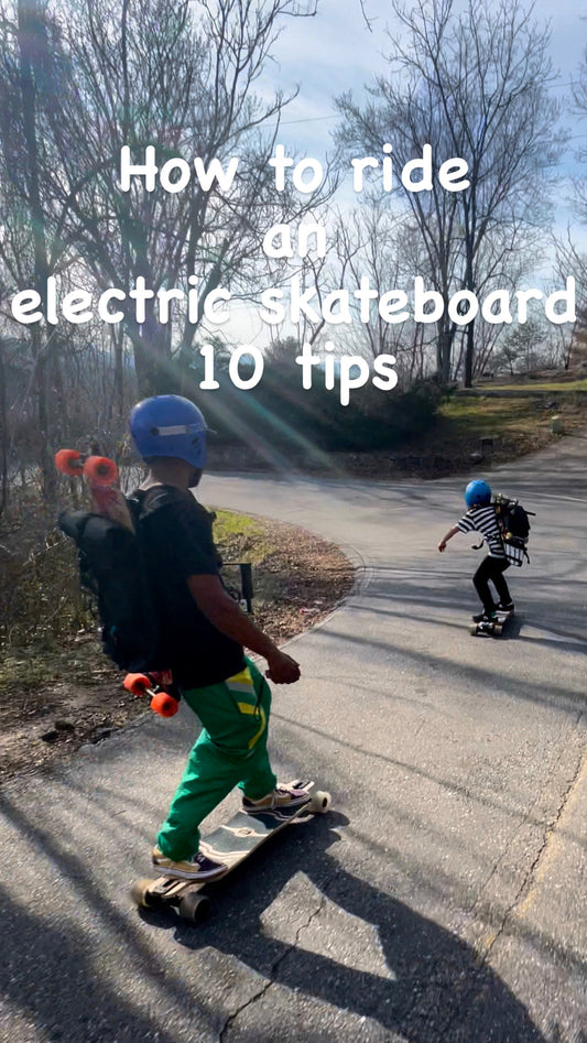 10 tips for learning to ride an Electric skateboard