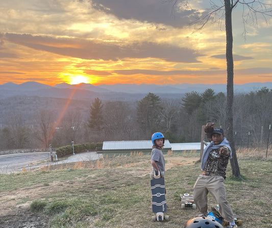 Getting ready for the upcoming skate season.