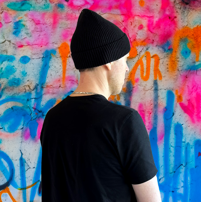 100% Merino Wool - Bustin Signature Beanie