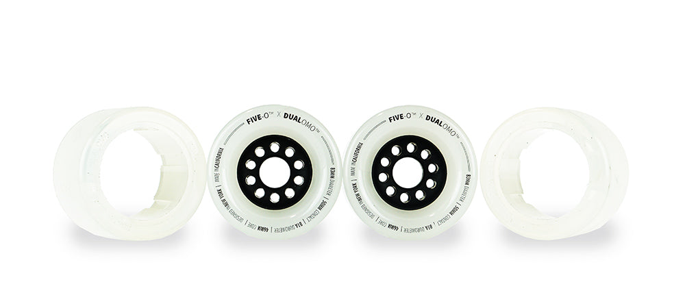 Five-O™ 83mm Hybrid Wheel Set (clear)