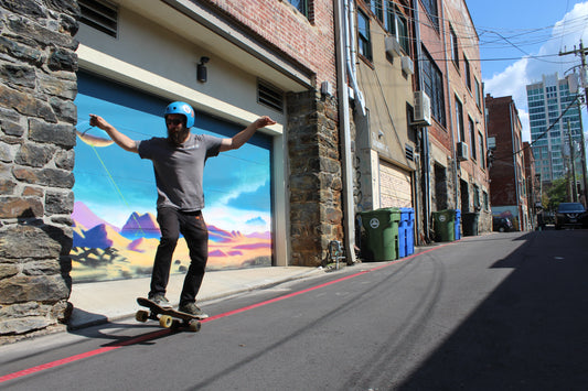 Electric Boards that feel like normal Skateboards.