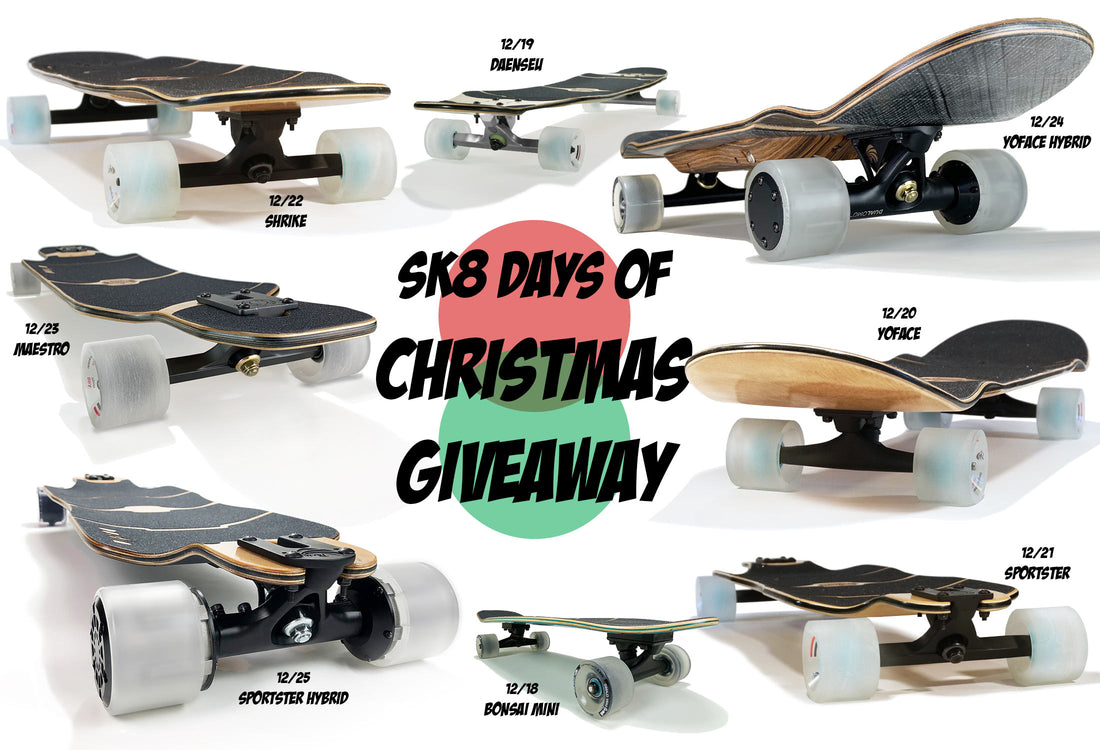 SK8 Days Giveaway - Winner Announcements