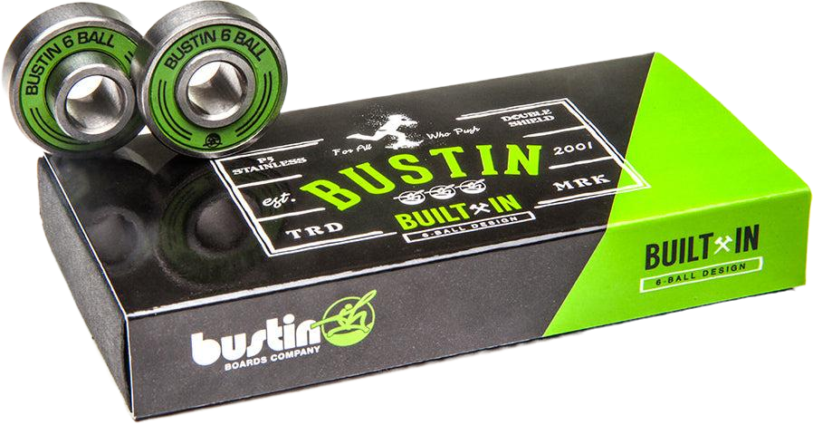 6-Ball Built-In Bearings - Bustin Boards Co.™