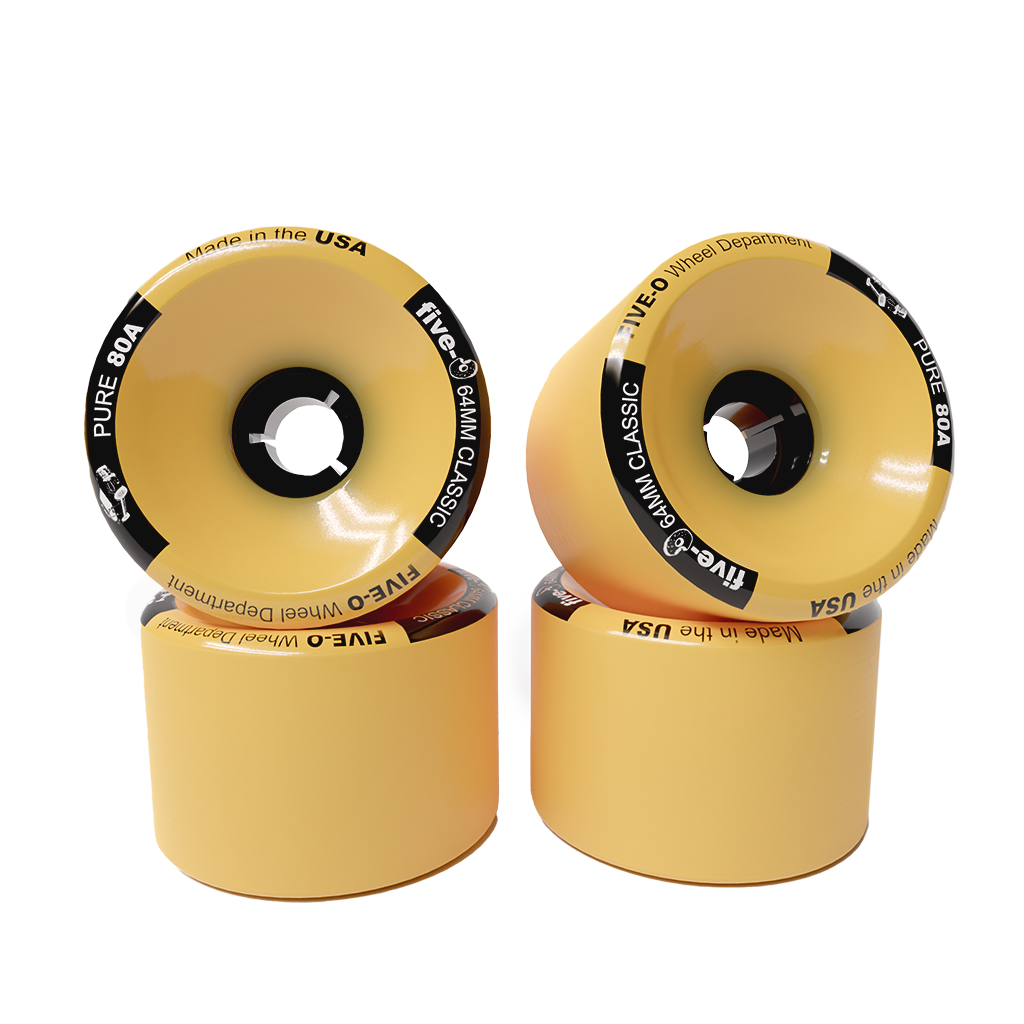 64mm Five-O™ Wheels – Bustin Boards Co.