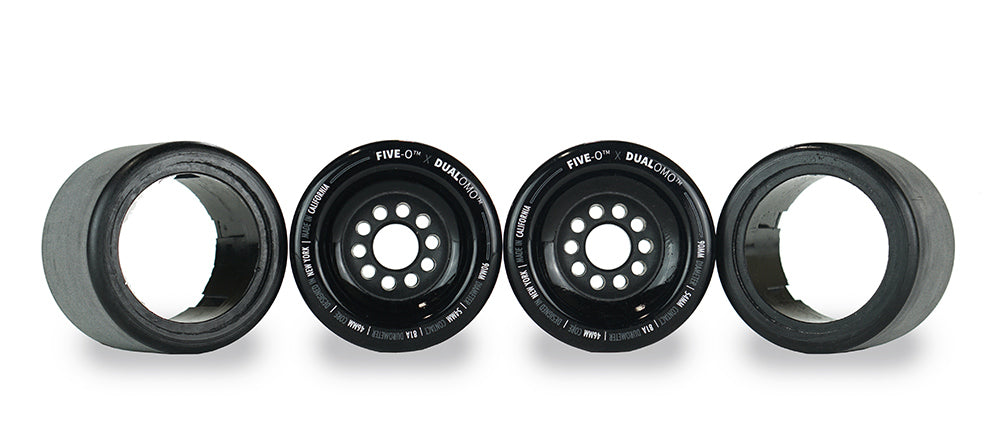 Five-O™ 90mm Hybrid Wheel Set (black)
